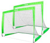 4'x3' Portable Soccer Goals for Kids - Set of 2 Pop Up