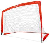 GoSports Team Tone 4ft x 3ft or 6ft x 4ft Portable Soccer Goal for Kids - Pop Up Net for Backyard