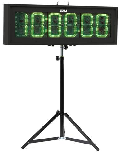 Gill Athletics 9'' Doble-Sided Digit Race Clock E39864