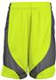Girls 5" Inseam (Forest,Gold,Lime)  Color-Block Shorts (No Pockets)