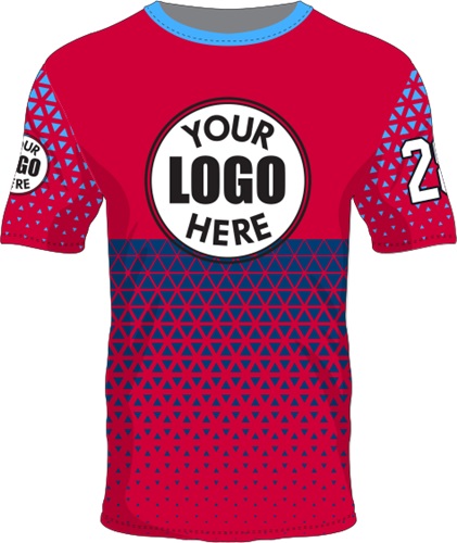 Unisex Crew Triangles Cool Performance Sublimated Jersey