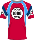 Unisex Crew Swoop Cool Performance Sublimated Jersey