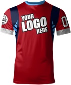 Custom All Sport Jersey - Sublimated "TrackerUnit" Cool Performance Unisex Crew Tee