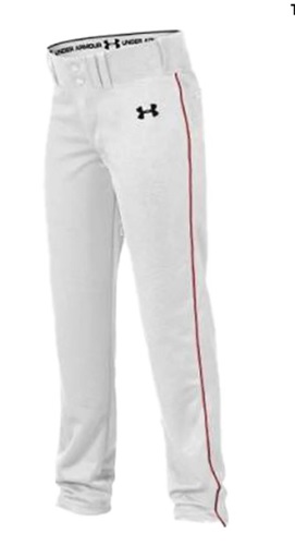 Under Armour Men/Youth Icon Relaxed Piped Baseball Pant (Baseball Grey ...