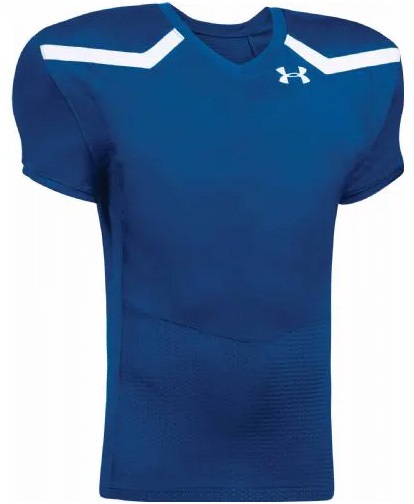 Under Armour Adult 2-Color Football Jersey-BK,Forest,Cardinal