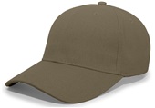 Pacific Headwear 191C Cotton Duck Baseball Caps (Sage or Wheat)