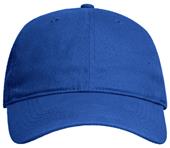 Adjustable Curved-Bill Brushed Cotton Baseball/Truckerl Cap (Royal)