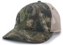 Pacific Headwear Vintage Camo Soft Trucker Snapback Cap