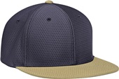 Pacific Headwear Performance Air Jersey Flexfit Ball Cap (Navy/Vegas)