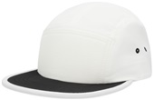 Pacific Headwear Packable Camper Cap (White/Black)