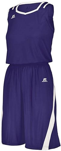 Womens 7" Basketball Shorts (Shorts ONLY) (BK,Red,White,Royal,Navy,Purple,Forest,Maroon)