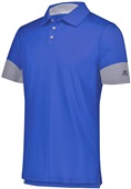 Russell Adult Hybrid Polo Shirt (Forest,Maroon,Royal,Stealth,Red,White)