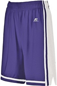Russell 7" Womens Basketball Shorts (Cardinal,Purple or White w/Cardinal or Purple)