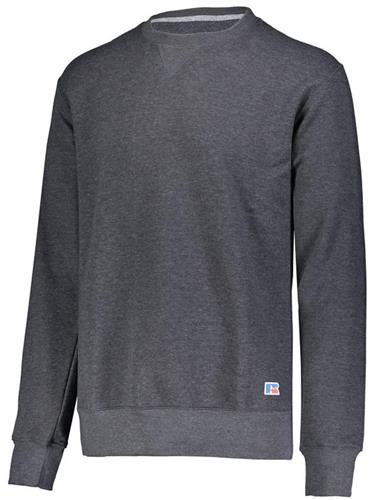 Russell Adult 80/20 Fleece Crew Sweat Shirt (Black,Grey,Navy,Royal,Red,White). Decorated in seven days or less.