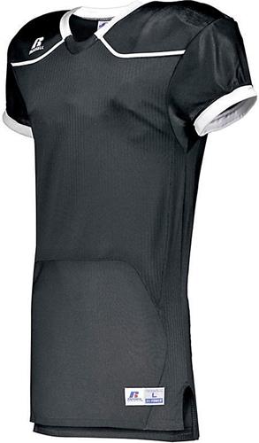Adult Color Block Football Game Jersey (BK,Forest,Maroon,Navy,Purple,Royal,Stealth,Red)