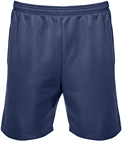 Badger Mens Poly Fleece 7" Shorts With Side Pockets (Black,Graphite,Navy)