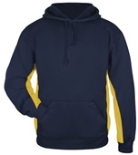 Badger Adult Performance Fleece Loose Hoodie (Black or Navy)