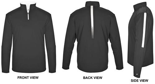 Adult 1/4 Zip Jacket ( Black,Forest,Graphite,Maroon,Navy,Red,Royal,Silver,White)