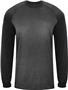 Mens Sport Heather Tonal Long Sleeve T Shirt (Carbon or Steel)