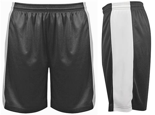 Womens Reversible 8" Basketball Shorts (Black,Forest,Graphite,Maroon,Navy,Purple,Red,Royal)