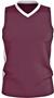 Adult/Youth Single Ply Basketball Jersey (Light Maroon, Purple, Vegas Gold)