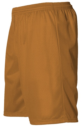 Youth eXtreme Mesh Athletic 6" Shorts (No Pockets) "Texas Orange"