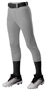 Youth Pull-On Baseball Pant W/Belt Loops (Grey)