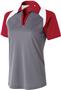 Womens Snag-Resistant Polo Shirt (Graphite with Black,Carbon,Forest,Maroon,Navy,Royal,Red)