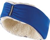 Womens Reflective Front Accent, Soft Sherpa Lined Headband (Black,Graphite,Royal,Red)