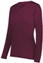 Womens Long Sleeve V-Neck T Shirt