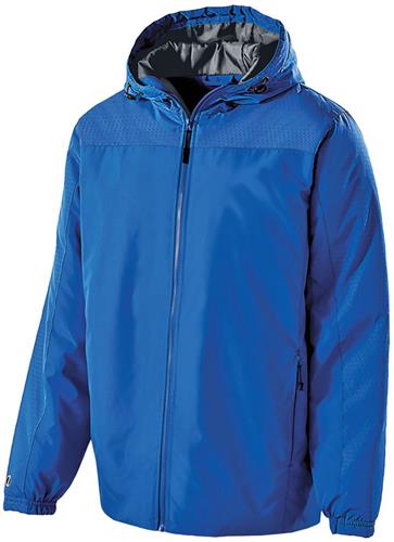  Adult Youth Full Zip Hooded Jacket (Forest, Maroon,Royal,Red)