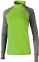 Womens Side Neck,Contrasting Sleeve 1/4 Zip Pullover (12-Colors)