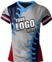 Sublimated Womens/Girls V-Neck Jersey - Custom 