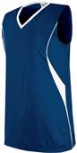  Ladies Girls Wave Sleeveless Athletic Jerseys