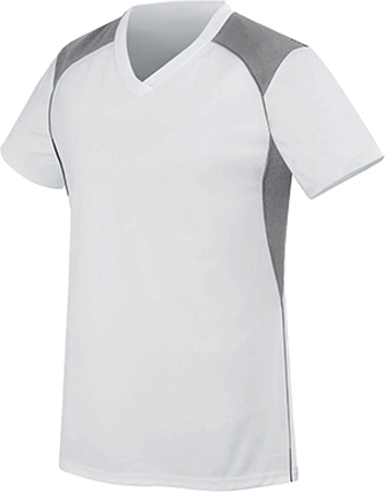 High Five Girls Lightning V-Neck Jersey 312183. Decorated in seven days or less.