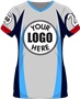 Womens/Girls V-Neck Wavepoint Cool Performance Sublimated Jersey