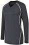 High 5 Womens Girls Long Sleeve Solid Volleyball Jersey