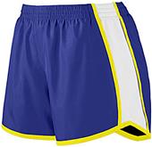 Augusta 4" Ladies Jr Fit Pulse Team Shorts No Pockets 1265 Augusta 4" Ladies Jr Fit Pulse Team Shorts No Pockets 1265