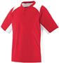 Augusta 2-Button Adult Youth Gamer Poly Mesh Baseball Jersey