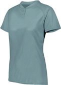 Augusta Ladies Attain Two-Button Softball Jersey 1567