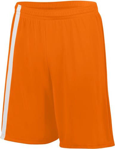8" Adult / Youth 6"-7" Graded Inseam Soccer Shorts (No Pockets)