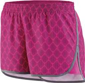 4" Womens Lined Wicking Shorts w/Plxus Print, Inside Key Pocket, 
