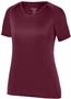 Augusta Womens (WM - Power Pink) Wicking Raglan Sleeve Tee Shirt