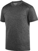 Adult Youth Heathered Wicking Knit Tee Shirt Adult Youth Heathered Wicking Knit Tee Shirt
