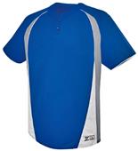  Adult / Youth  2-Button, 2-Color Baseball Jersey