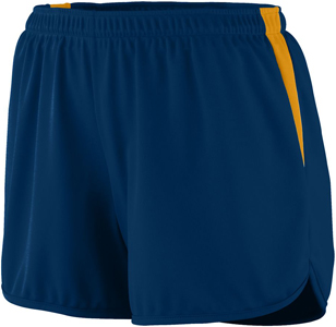 Augusta Sportswear 4" Ladies Rapidpace Track Shorts No Pockets 347