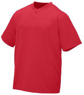 Augusta Adult Wicking Two-Button Baseball Jerseys 426