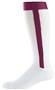 Youth Baseball Knee-length two-in-one Stirrup Socks (Forest,Gold,Sky,Maroon,Purple,Royal,Silver,Teal