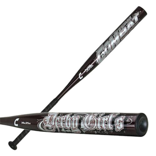 Combat Derby Girls Softball Bats. Free shipping and 365 day exchange policy.  Some exclusions apply.