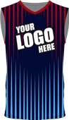 Custom Sublimated Basketball Jersey - Unisex "Rays" Cool Performance Tank